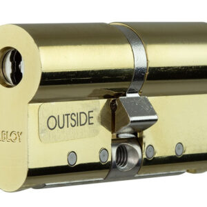 Циліндр для замка Abloy Protec2 ключ/ключ матове золото Фінляндія)