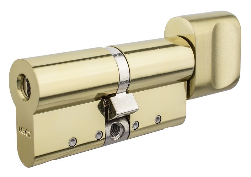Циліндр для замка Abloy Protec2 ключ/тумблер матове золото Фінляндія)