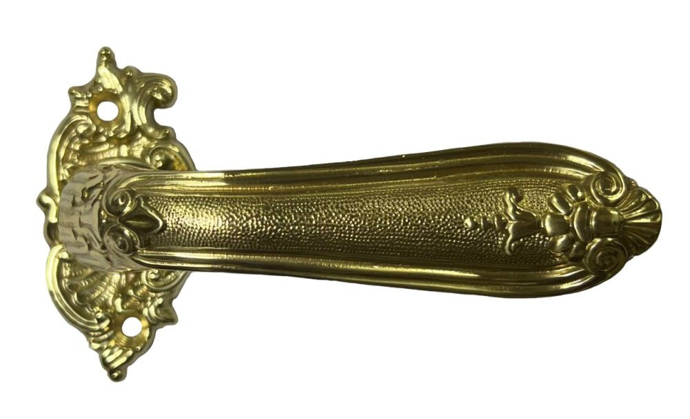 Ручка дверна на розетці Mariani LUIGI XV латунь (Італія)