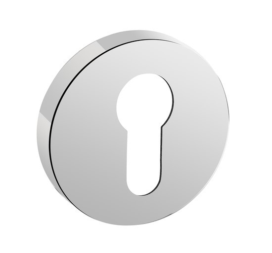 Накладка під циліндр JNF PZ IN.04.28R.Y08N.P хром (Португалія)