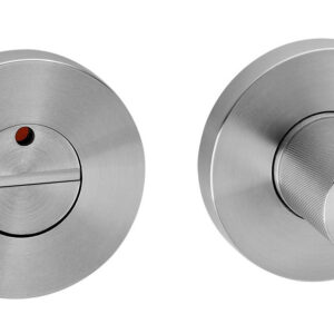 Дверний WC фіксатор з індикатором JNF WC IN.04.109 сатин хром (Португалія)