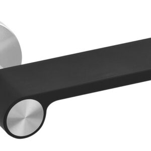 Дверна ручка JNF OUTLINE BLACK MATE IN.00.313.RC08M сатин хром (Португалія)