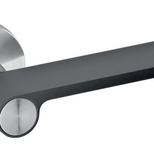 Дверна ручка JNF OUTLINE DARK GREY IN.00.310.RC08M сатин хром (Португалія)