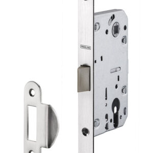 Замок врізний JNF IN.20.845 під циліндр PZ 70/50 сатин нікель (Португалія)