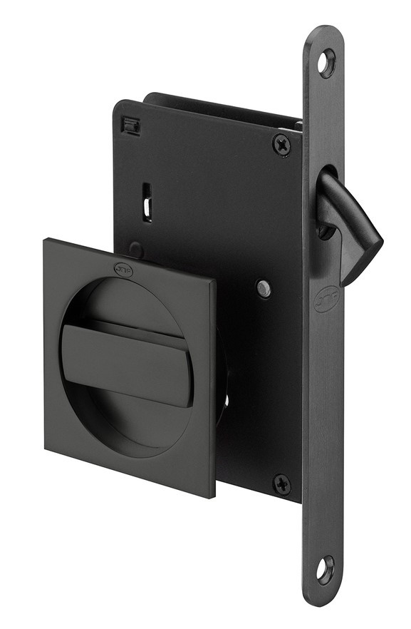 Замок для розсувних дверей JNF 20.938.BA чорний (Португалія)