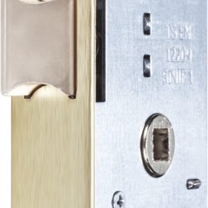 Засувка врізна DAF 523-40-ST сатин латунь (Туреччина)