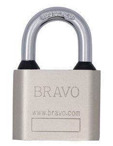 Замок навісний KEDR Bravo Rounded, 50 мм, 3 ключі (Китай)