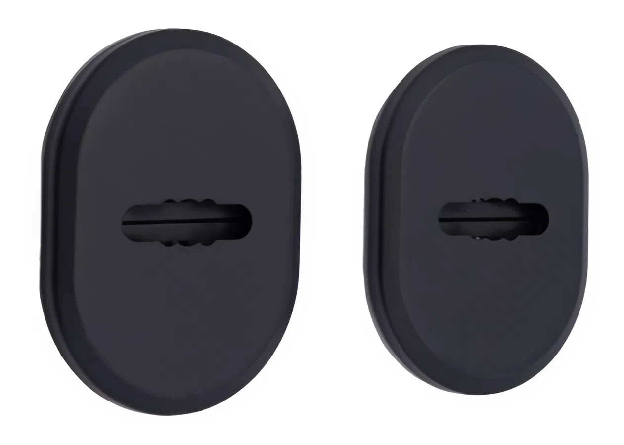 Накладка сувальдна KEDR 69/52 Black, чорна (Китай)