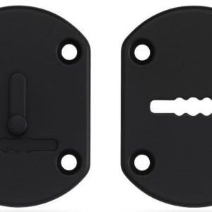 Накладка сувальдна KEDR Т917 BLACK MAT, чорний матовий (Китай)