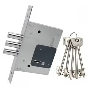 Сувальдний механізм замка CLASS 257L, BS60мм, хром (Китай)