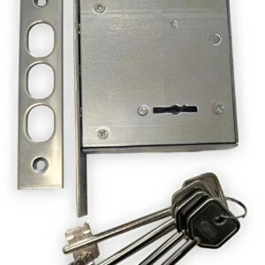 Сувальдний механізм замка CLASS ЗВ8-8D, BS51мм 123мм, хром (Китай)