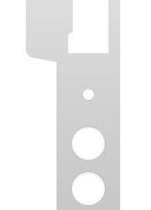 Відповідна планка для замка CLASS 1011 SN, нікель (Китай)