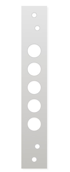 Відповідна планка до замка CLASS 0601 сатин (Китай)