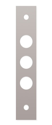 Відповідна планка до замка CLASS 0406 сатин (Китай)