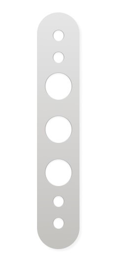 Відповідна планка до замка CLASS 0404 сатин (Китай)