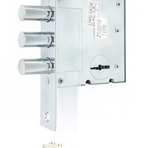 Сувальдний механізм замка CLASS 10/S-60.3R14, BS60мм 23мм, хром (Китай)