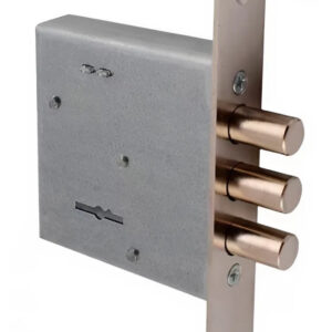 Сувальдний механізм замка CLASS 0406, BS53,5мм латунний ключ, сатин (Китай)