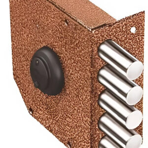 Сувальдний механізм замка накладний CLASS 0651 BS64мм, коричневий (Китай)