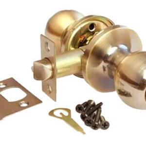 Дверна ручка кноб KEDR NEW D672BK AB, бронза (Китай)