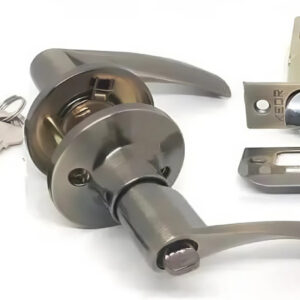 Дверна ручка кноб KEDR NEW D80-23ET AB, бронза (Китай)