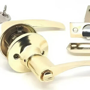 Дверна ручка кноб KEDR NEW D80-23ET PB, золото (Китай)