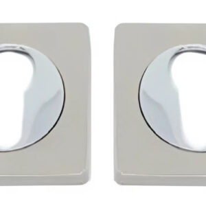 Накладки на циліндр KEDR HRoz-0601 ЕТ-AL SN/CP, сатин хром (Китай)