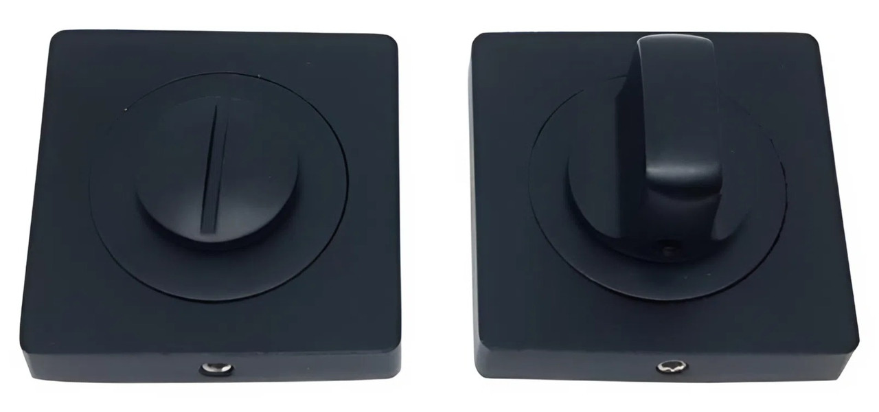 Алюмінієвий фіксатор WC KEDR BK 0605-AL-Black mat, чорний матовий (Китай)