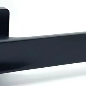 Дверна ручка KEDR HRoz-06.144-AL-black mat, чорний (Китай)