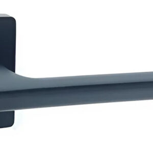 Дверна ручка KEDR HRoz-06.148-AL-black mat, чорний (Китай)