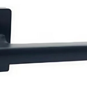 Дверна ручка KEDR HRoz-06.180-AL-black mat, чорний (Китай)