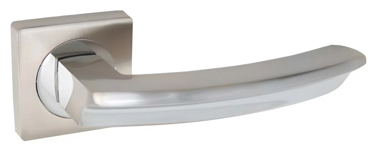 Дверна ручка KEDR HRoz-06.593-AL-SN/CP сатин хром (Китай)