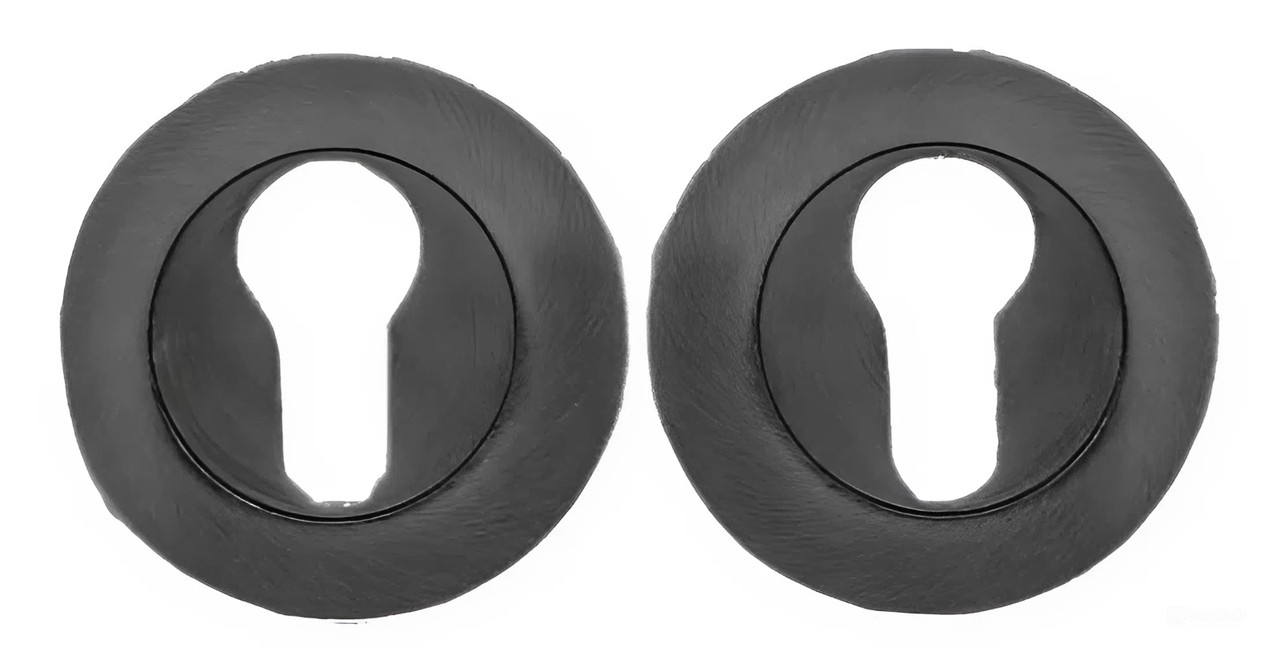 Накладки під циліндр KEDR HRoz-0701 ЕТ-AL-Black mat, чорний матовий (Китай)