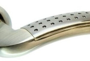 Дверна ручка KEDR HRoz-07.026-AL-AB, бронза (Китай)