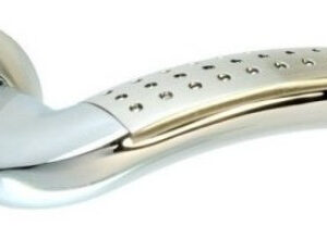 Дверна ручка KEDR HRoz-07.026-AL S/CR, сатин хром (Китай)