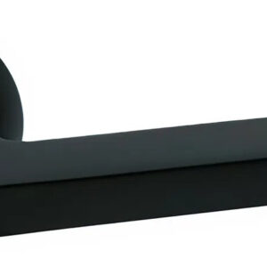 Дверна ручка KEDR HRoz-07.927-AL Black mat, чорний матовий (Китай)