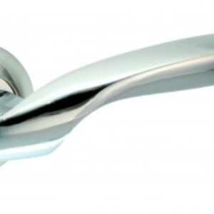 Дверна ручка KEDR HRoz-07.045-AL SN/CP, сатин хром (Китай)