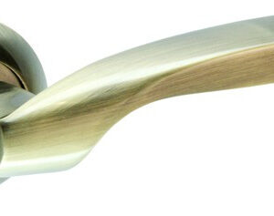 Дверна ручка KEDR HRoz-07.045-AL-AB, бронза (Китай)