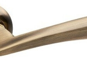 Дверна ручка KEDR HRoz-07.080-AL-AB, бронза (Китай)