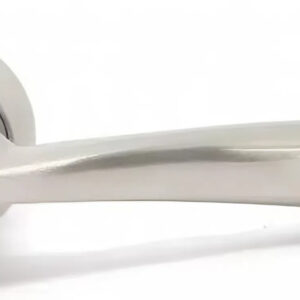 Дверна ручка KEDR HRoz-07.080-AL S/CR, сатин хром (Китай)