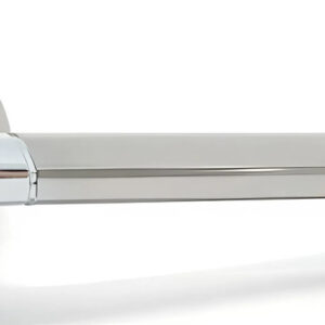 Дверна ручка KEDR HRoz-07.092-AL S/CR, сатин хром (Китай)