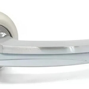 Дверная ручка KEDR HRoz-07.593-AL SN/CP, сатин хром (Китай)