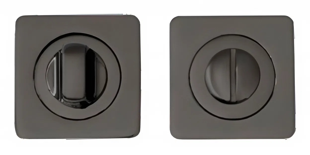 Дверний фіксатор WC KEDR BK 08-05-Black mat, чорний матовий (Китай)