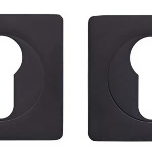 Накладки на циліндр KEDR ET 08-01- Black mat, чорний матовий (Китай)