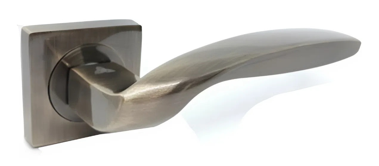 Дверна ручка KEDR R08.045-AL-AB, бронза (Китай)