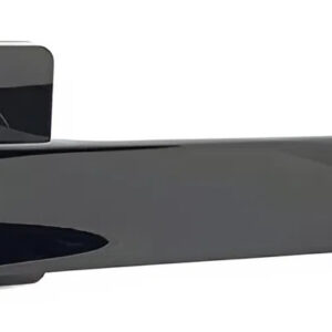 Дверна ручка KEDR R08.144-AL-Black nickel, чорний нІкель (Китай)