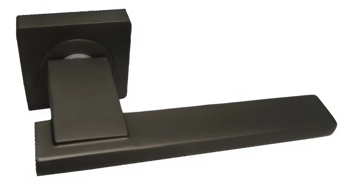 Дверна ручка KEDR R08.142-AL-Graffit, графіт (Китай)