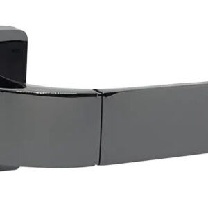 Дверна ручка KEDR R08.170-AL-Black nickel, чорний нікель (Китай)