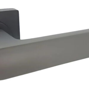 Дверна ручка KEDR R08.144-AL-Graffit, графіт (Китай)