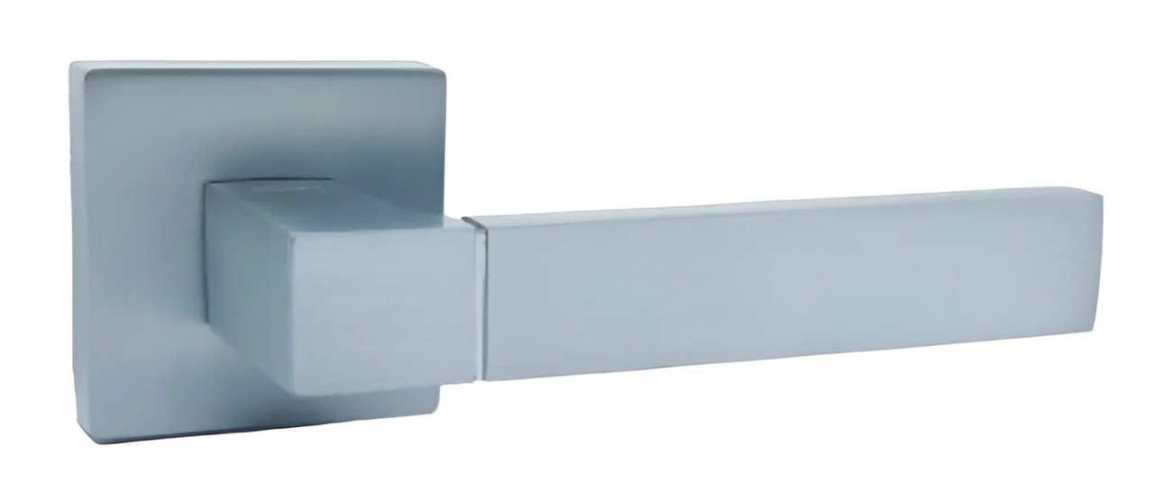 Дверна ручка KEDR R62.081-AL-SC, тертий алюміній (Китай)