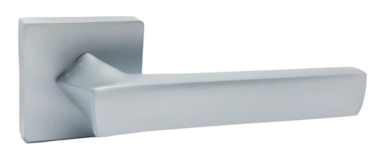 Дверна ручка KEDR R62.157-AL-SC, тертий алюміній (Китай)